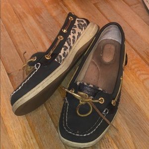 Women’s Sperry Angelfish Boat Shoes — Cheetah